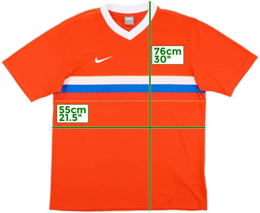 2008 Russia Basic Away Shirt - 10/10 - (L)