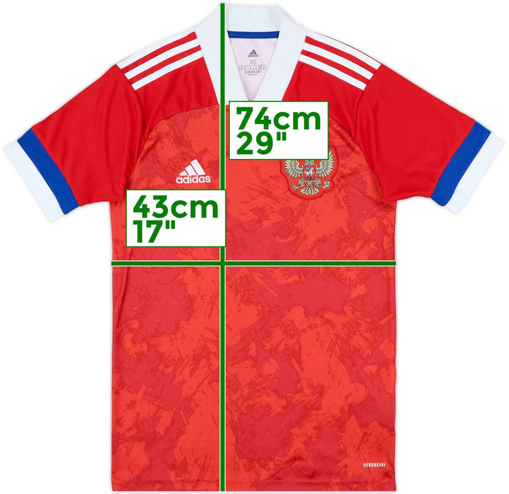 2020-22 Russia Home Shirt - 9/10 - (XS)