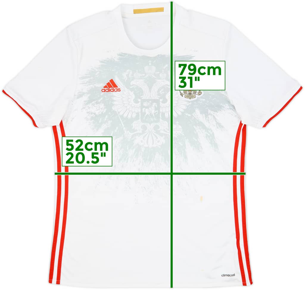 2016-17 Russia Away Shirt - 7/10 - (L)