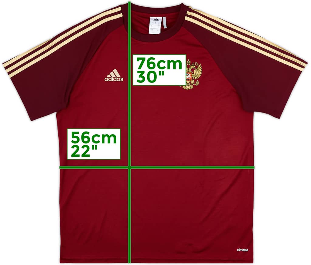 2014-15 Russia Basic Home Shirt - 9/10 - (L)