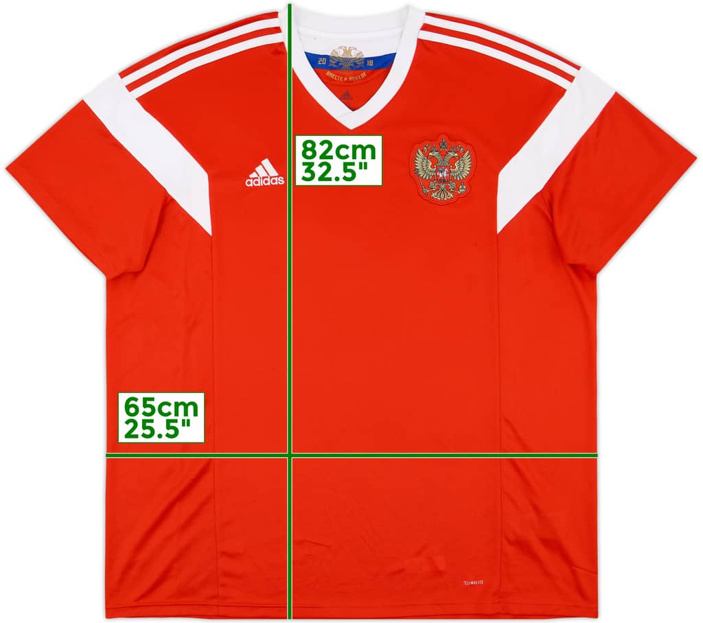 2018-20 Russia Home Shirt - 9/10 - (XL)