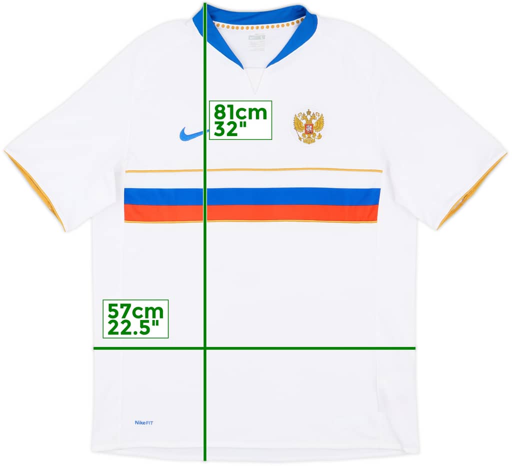 2008-10 Russia Home Shirt - 8/10 - (L)