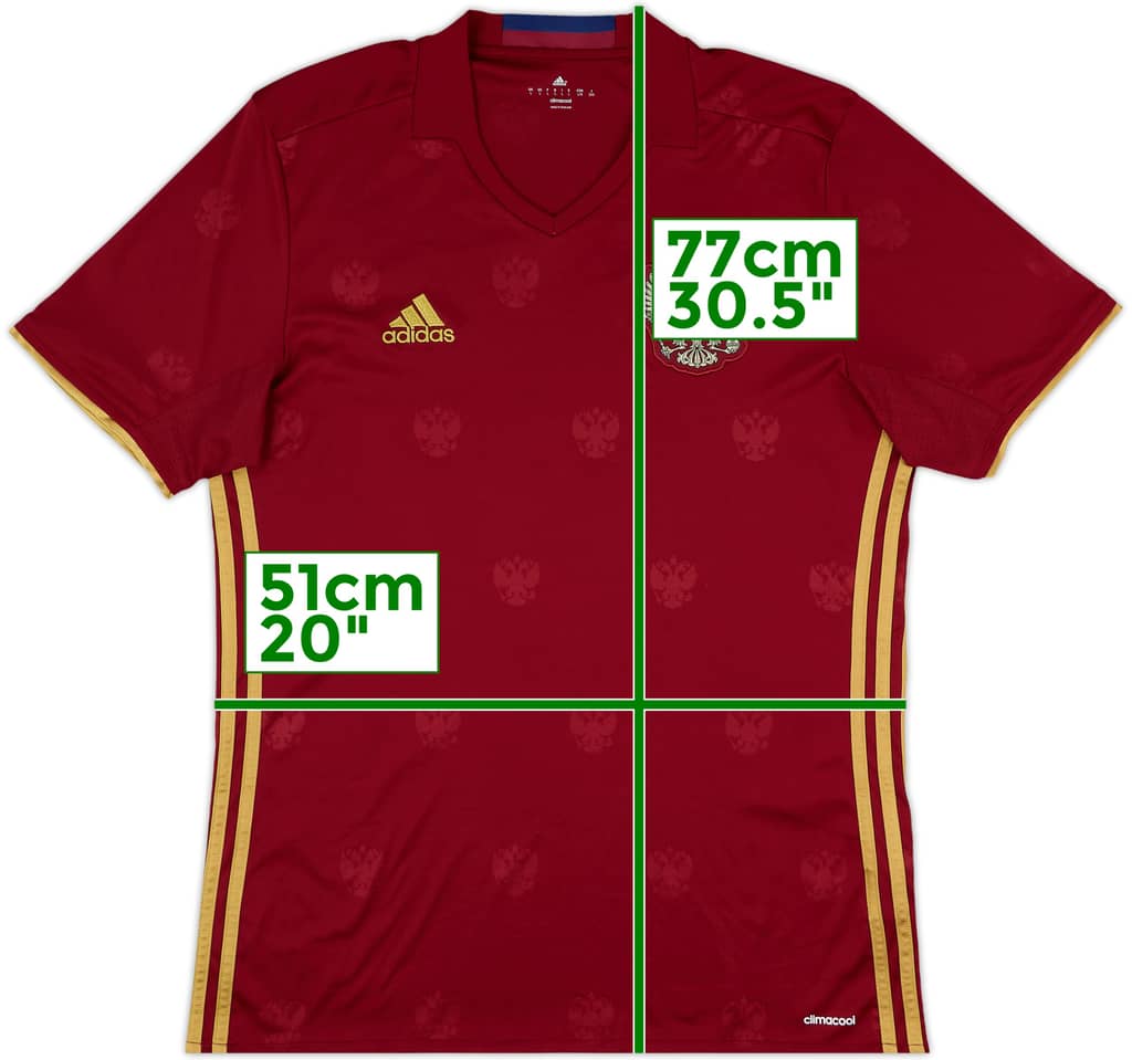 2016-17 Russia Home Shirt - 10/10 - (L)