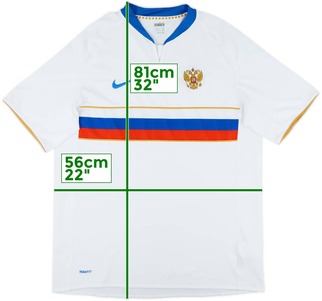 2008-10 Russia Home Shirt - 9/10 - (L)