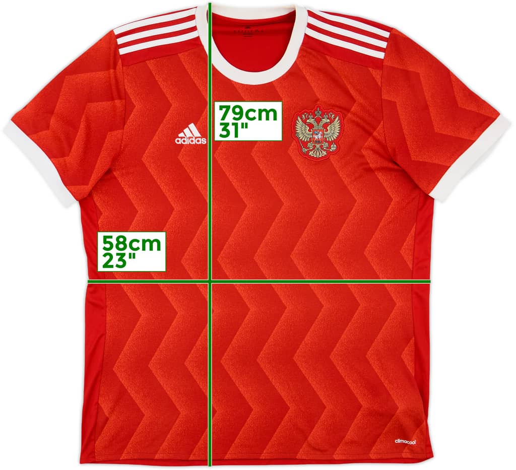 2017-18 Russia Home Shirt - 7/10 - (XL)