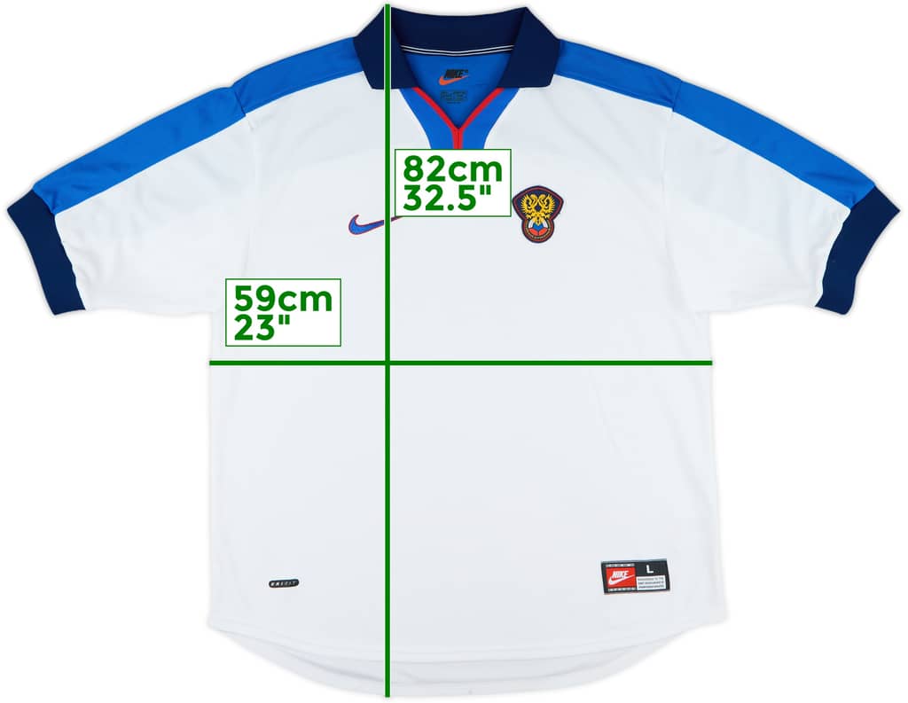1998-00 Russia Home Shirt - 8/10 - (L)