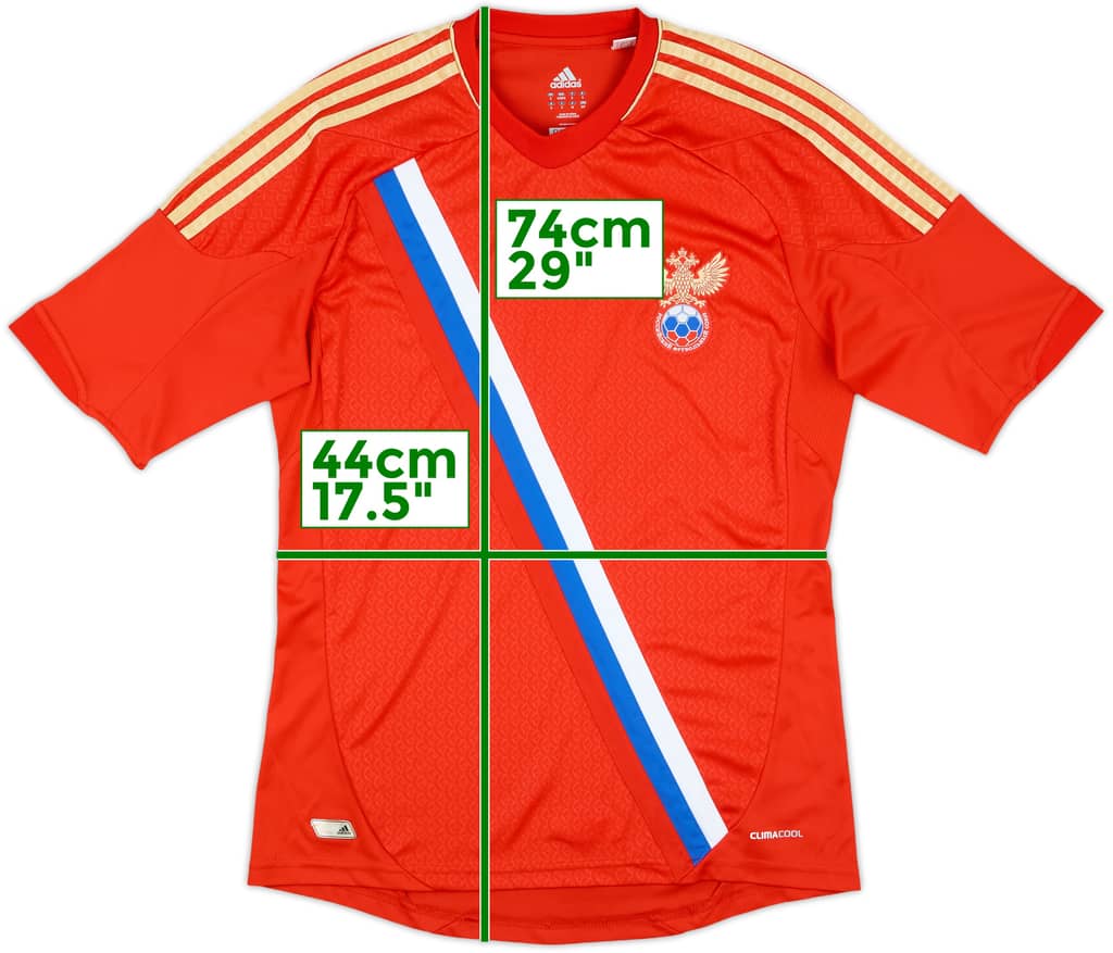 2012-14 Russia Home Shirt - 8/10 - (S)