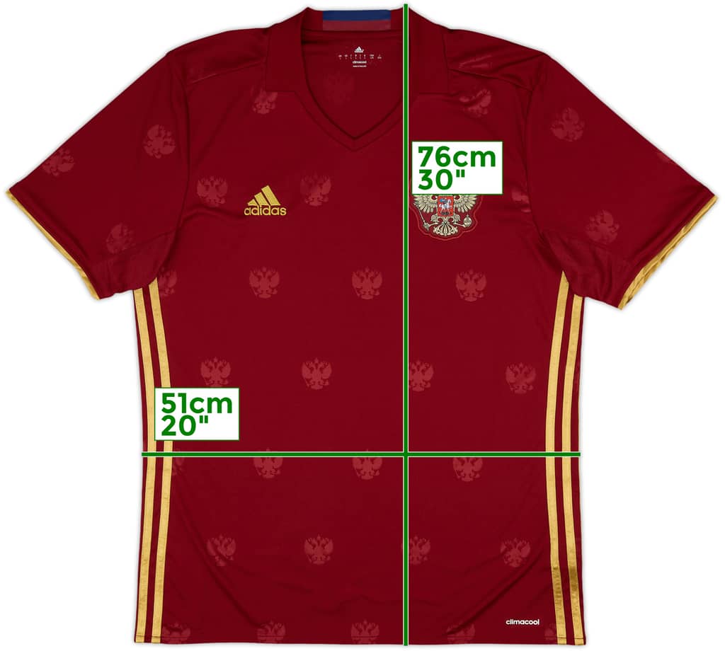 2016-17 Russia Home Shirt - 9/10 - (L)