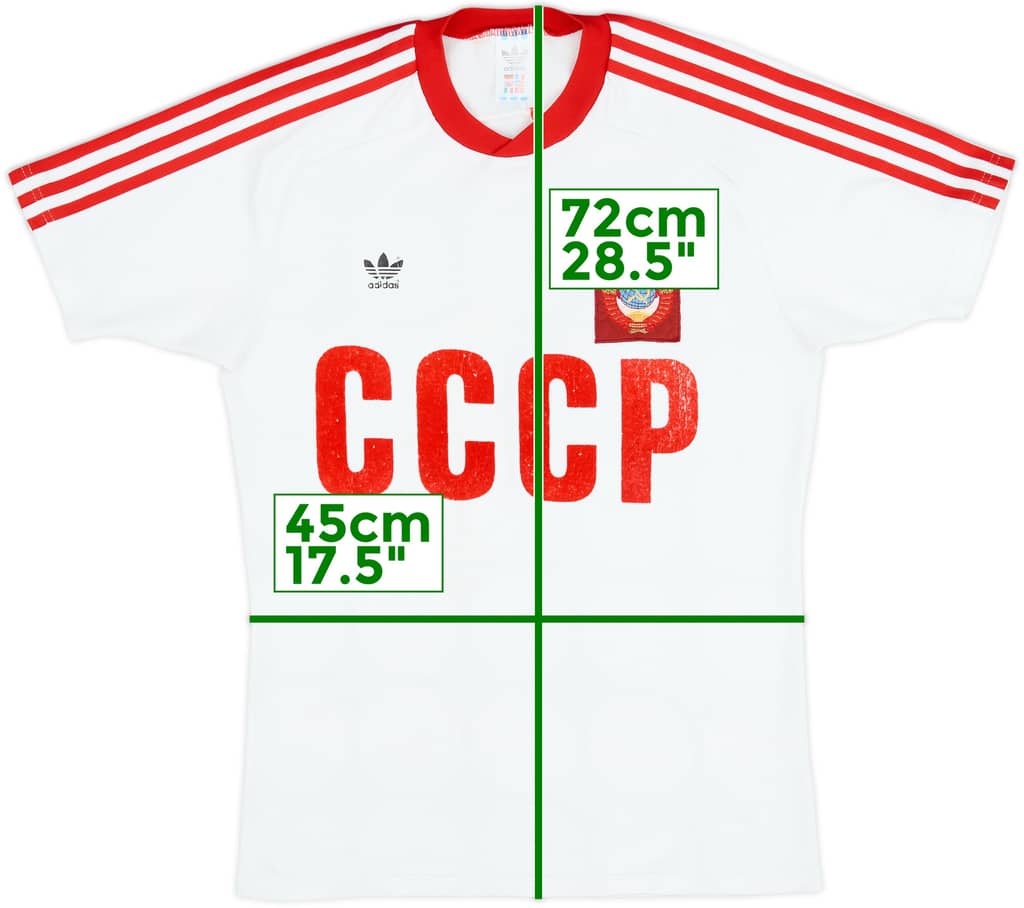 1988-89 Soviet Union Away Shirt - 7/10 - (M)