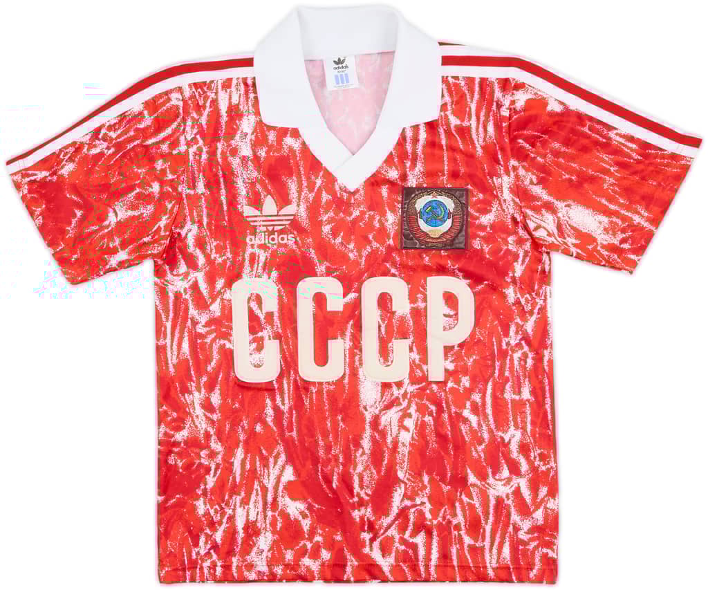 1989-91 Soviet Union Home Shirt - 9/10 - (M.Boys)