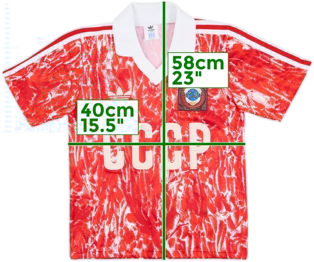 1989-91 Soviet Union Home Shirt - 9/10 - (M.Boys)