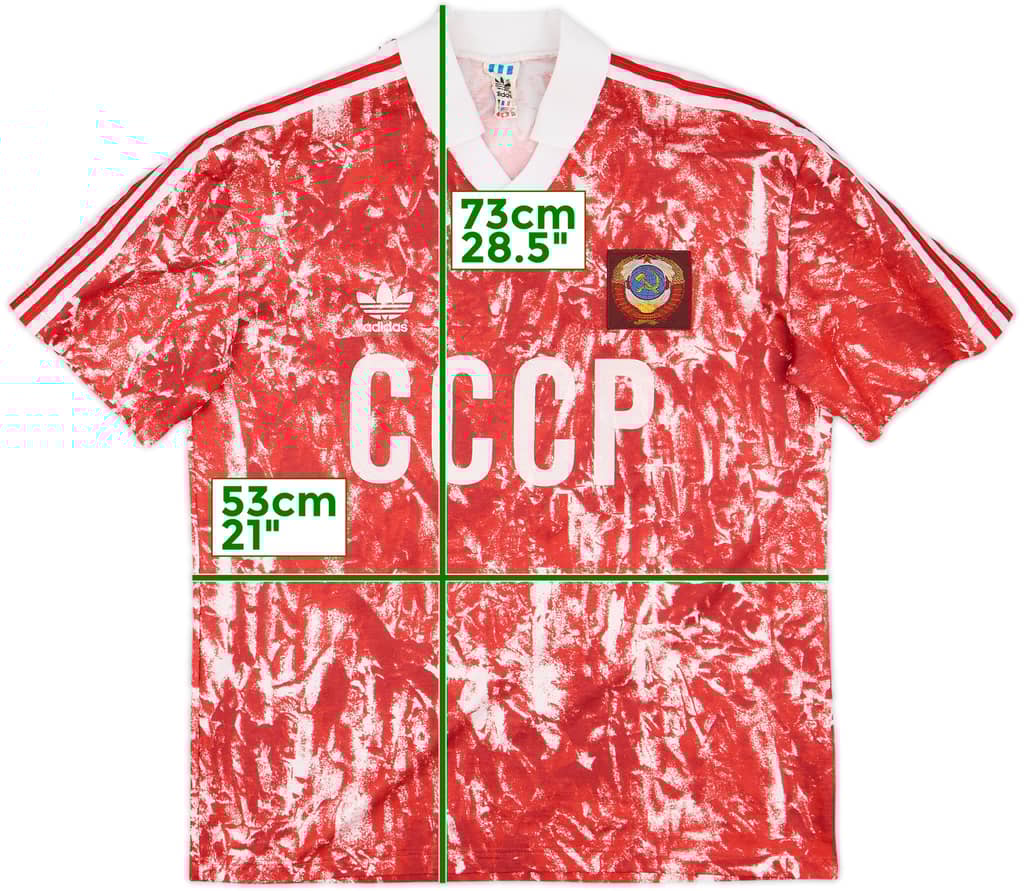 1989-91 Soviet Union Home Shirt - 8/10 - (M)