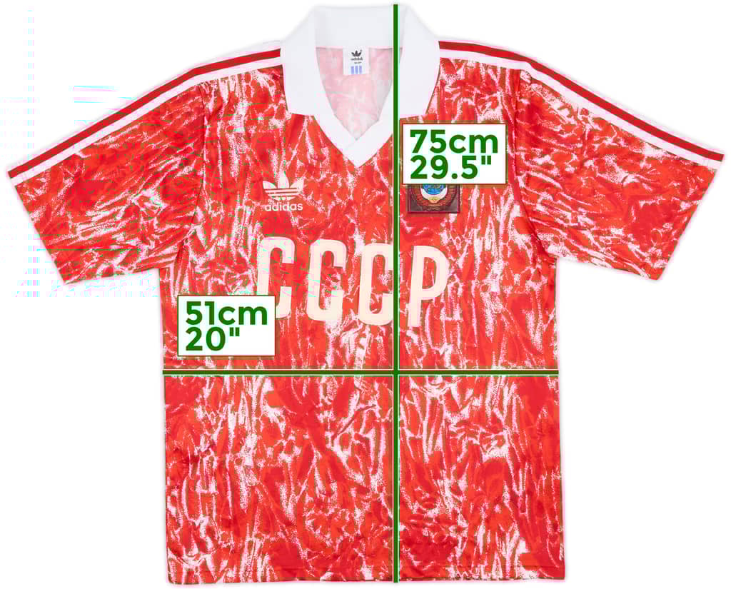1989-91 Soviet Union Home Shirt - 8/10 - (M)