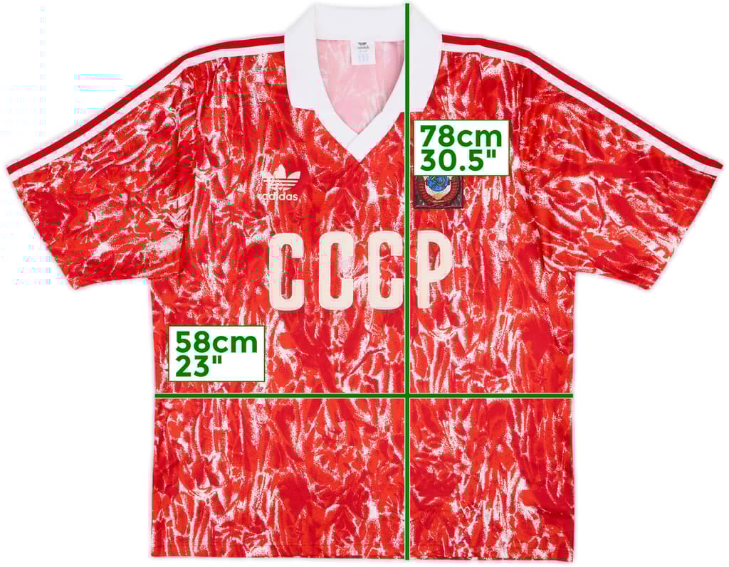 1989-91 Soviet Union Home Shirt - 8/10 - (L)