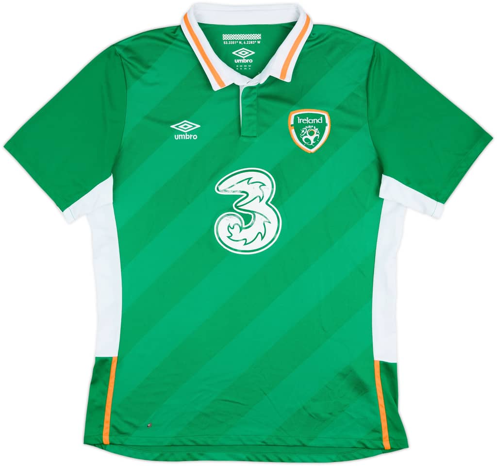 2016-17 Ireland Home Shirt - 5/10 - (XL)