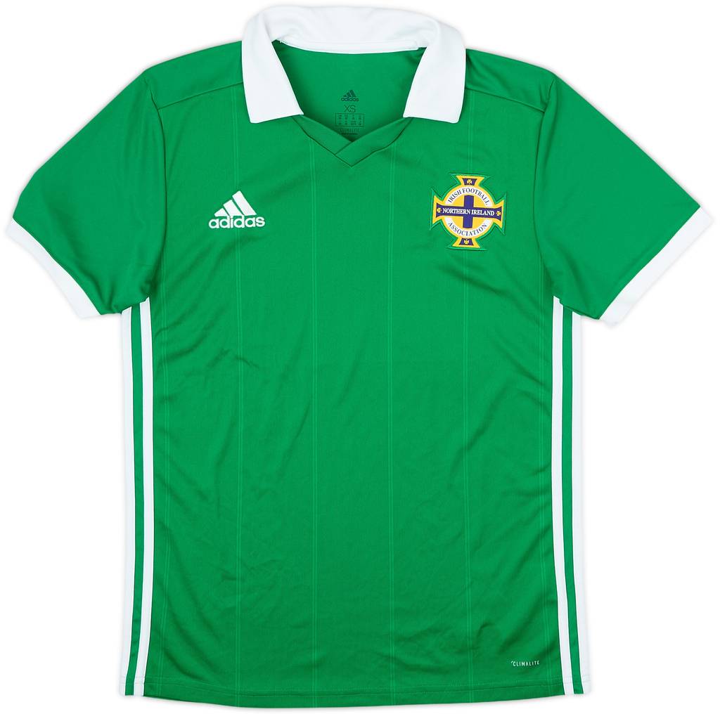 2018-19 Northern Ireland Home Shirt - 8/10 - (XS)