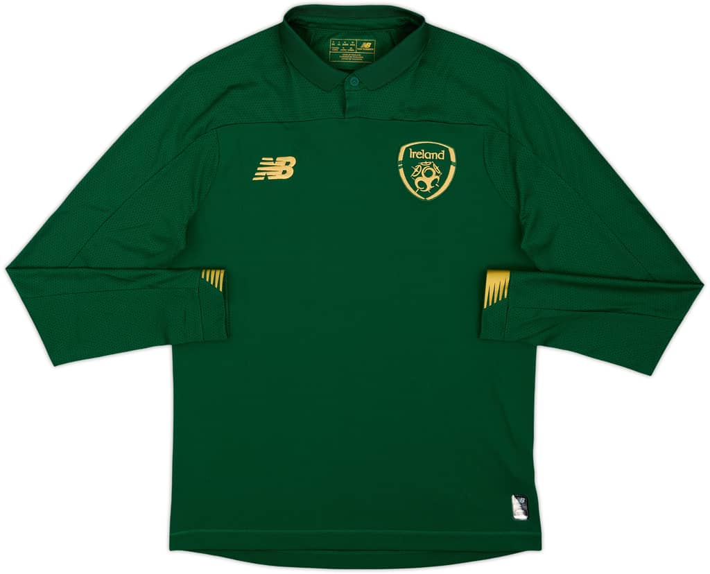 2019-20 Ireland Home L/S Shirt - 10/10 - (S)