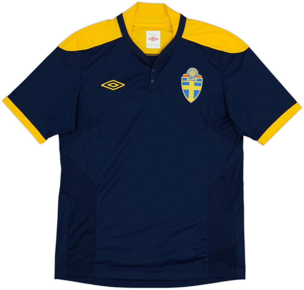 2010-11 Sweden Umbro Polo Shirt - 10/10 - (M)