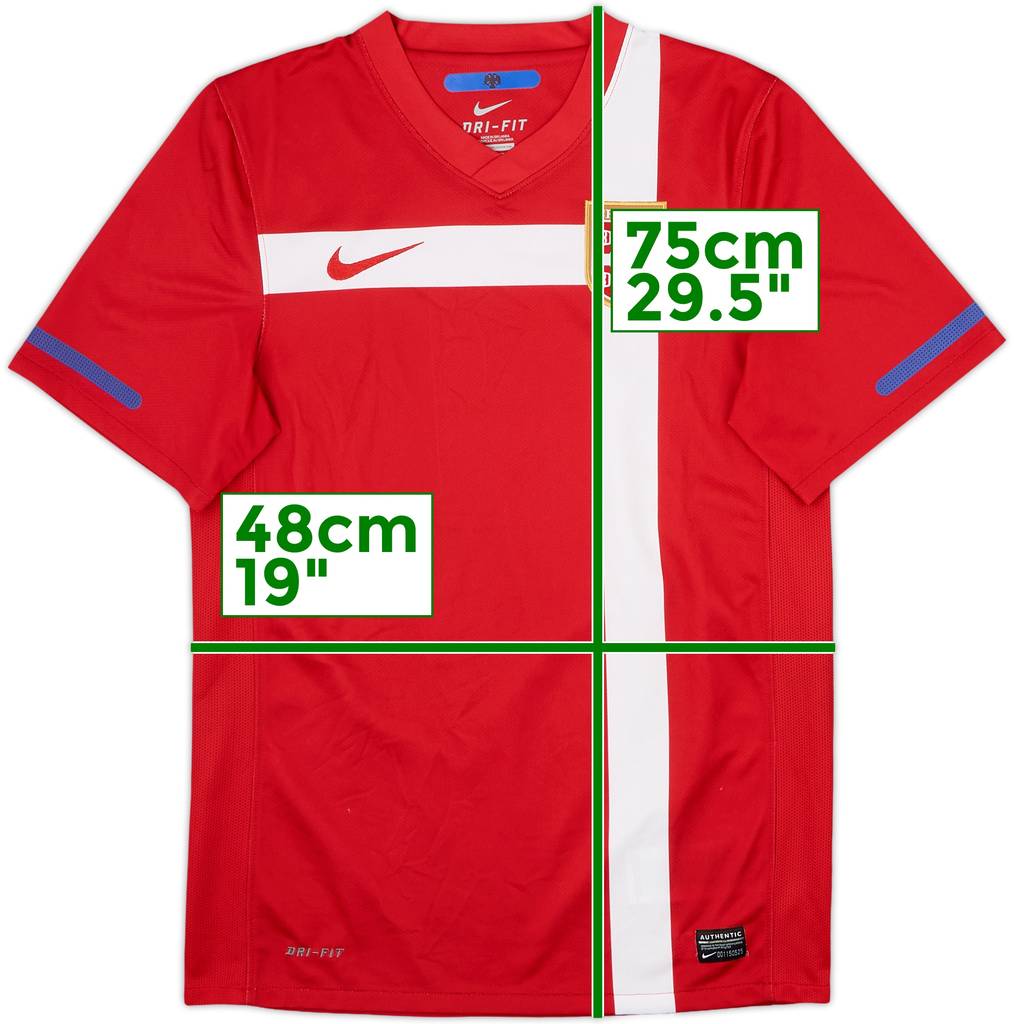2010-11 Serbia Home Shirt - 8/10 - (S)