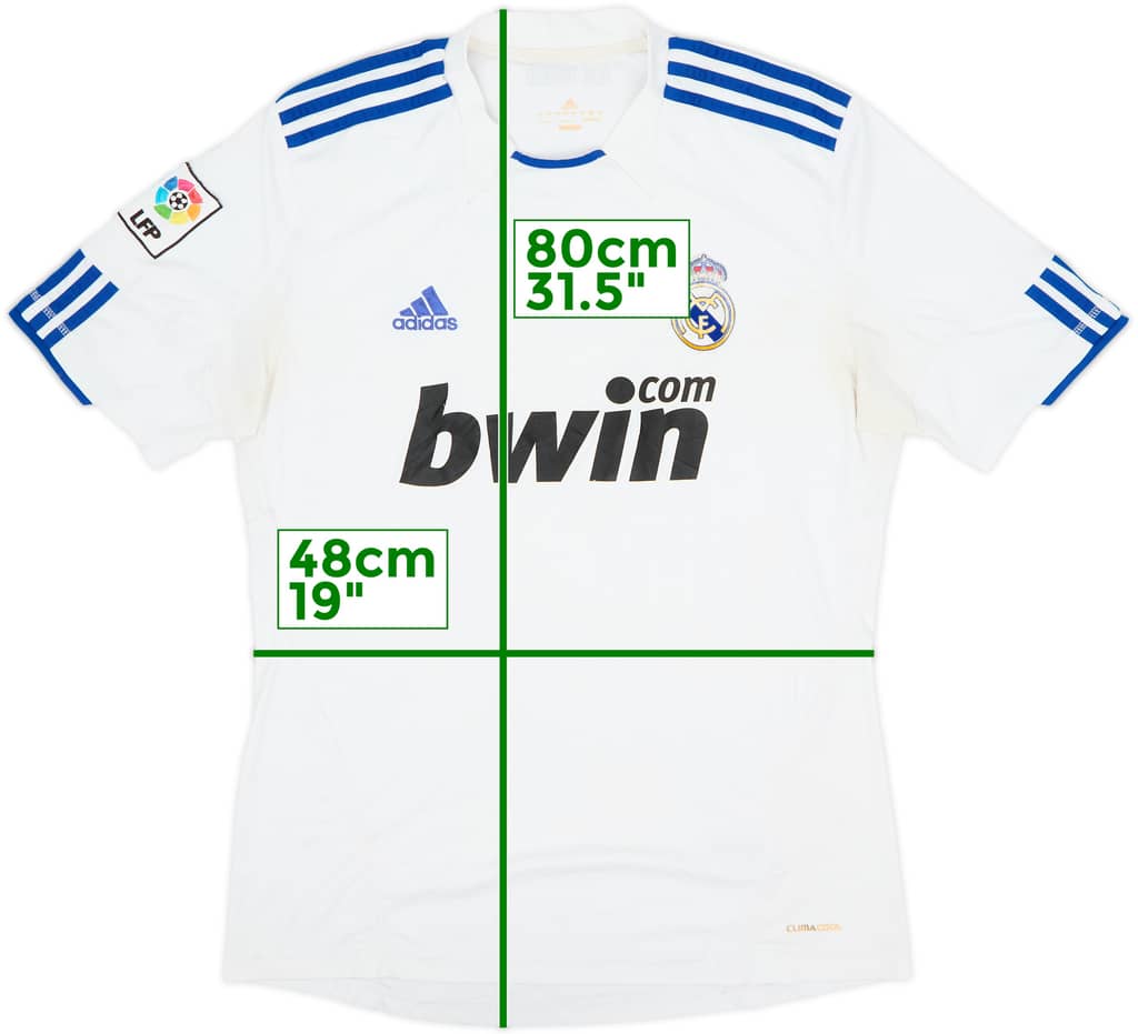 2010-11 Real Madrid Local Camiseta - 4/10 - (L)