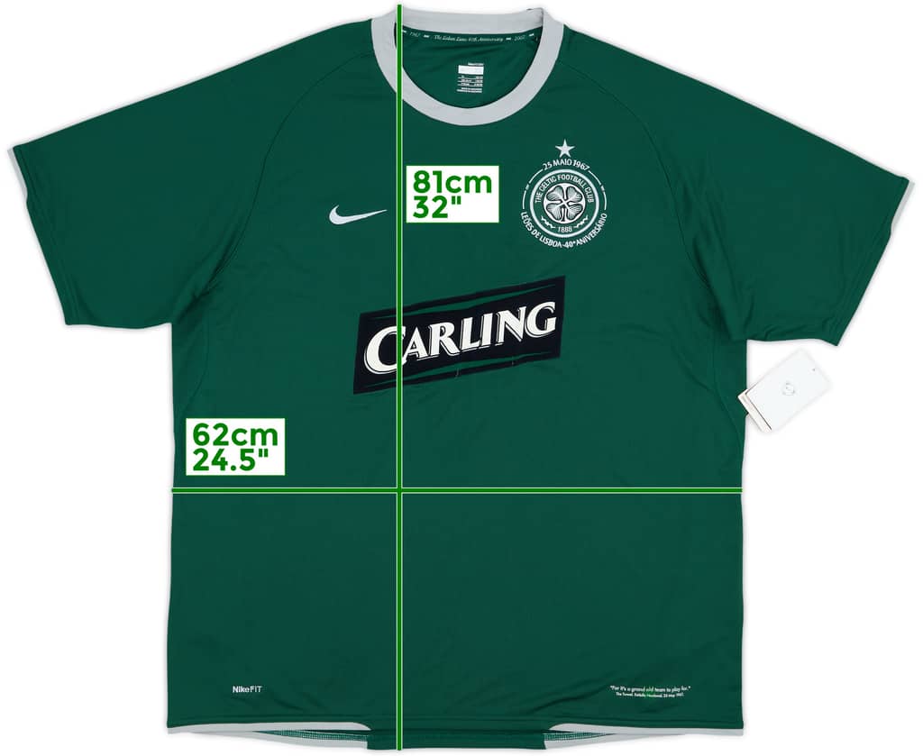 2007-08 Celtic Away Shirt (XL)