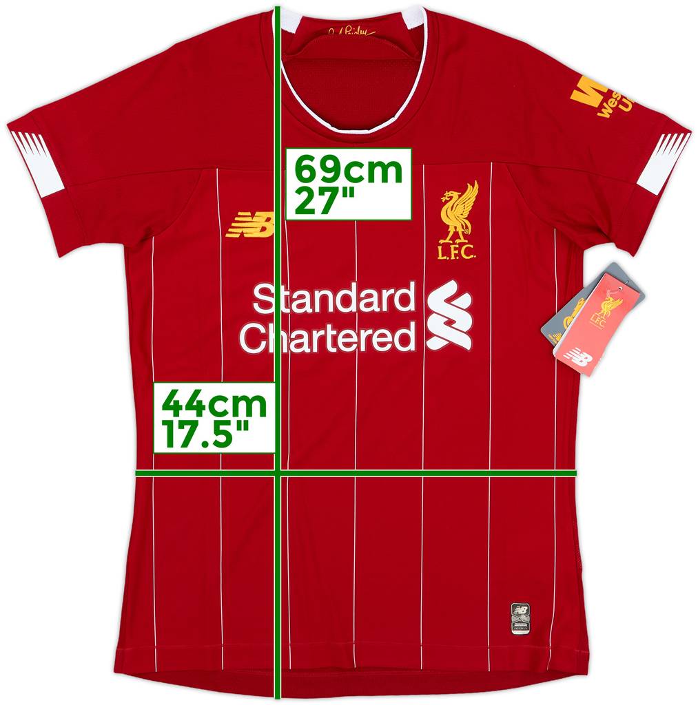 2019-20 Liverpool Home Shirt (Women's S)