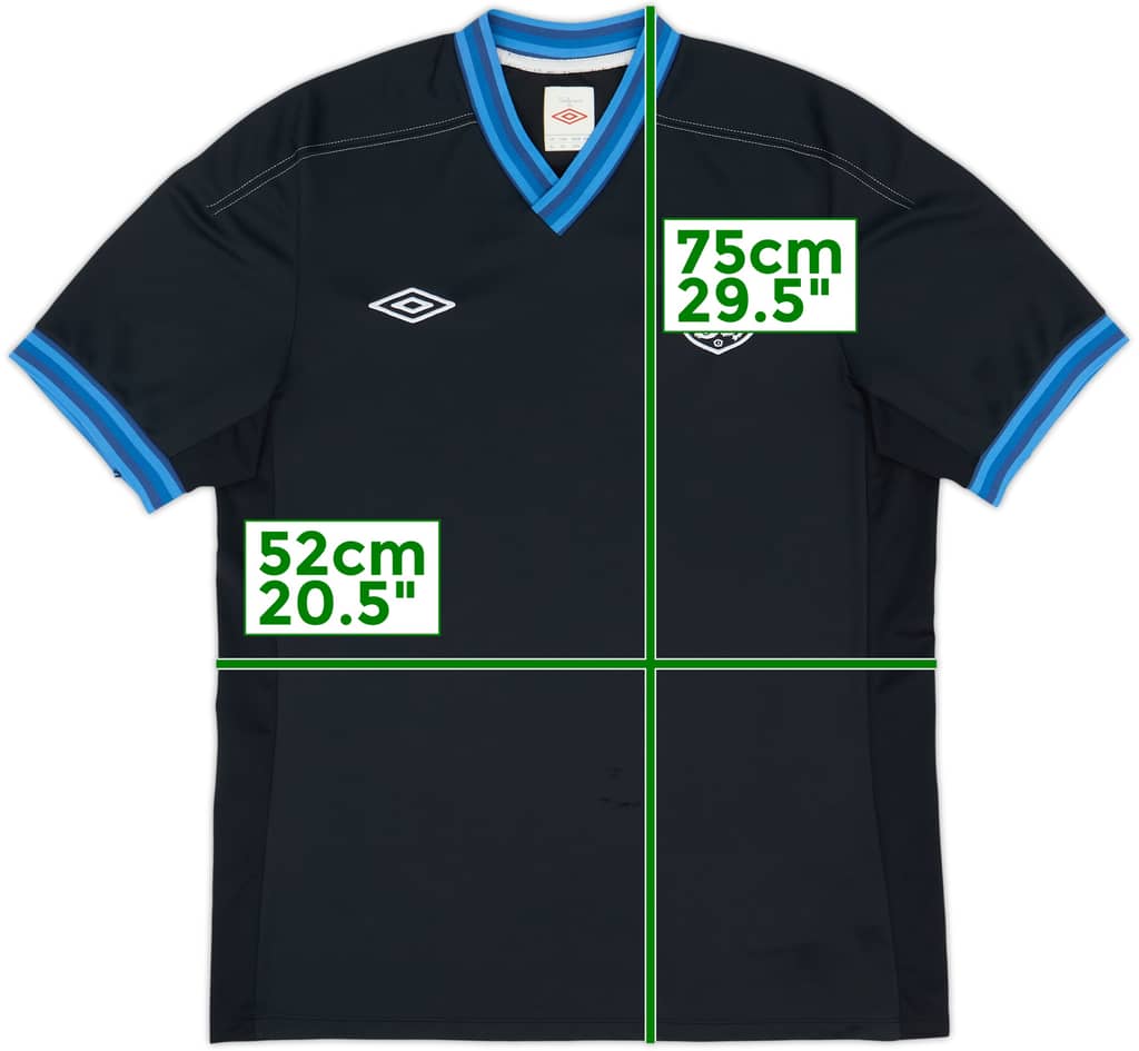 2012-14 England Umbro Training Shirt - 8/10 - (XL)