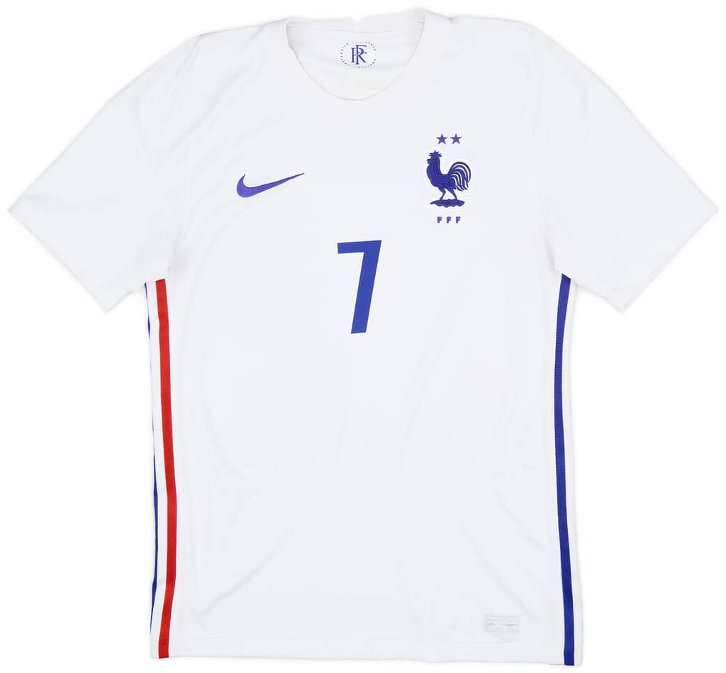 2020-21 France Away Shirt Griezmann #7 - 5/10 - (S)