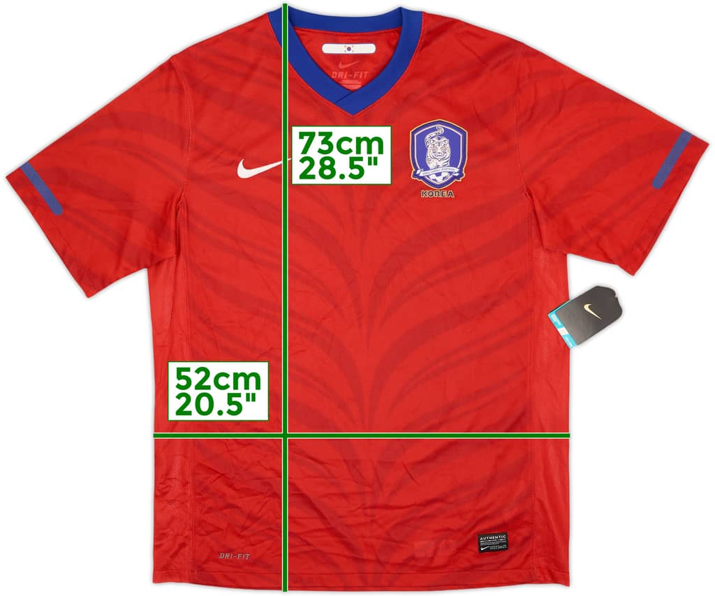 2010-12 South Korea Home Shirt (L)