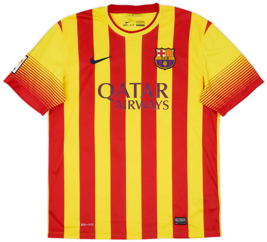 2013-15 Barcelona Away Shirt Messi #10 - 8/10 - (L)
