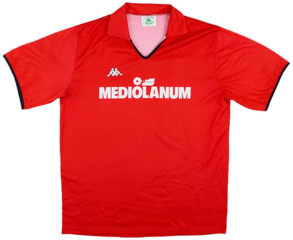 1988-90 AC Milan Kappa Training Shirt - 8/10 - (XL)