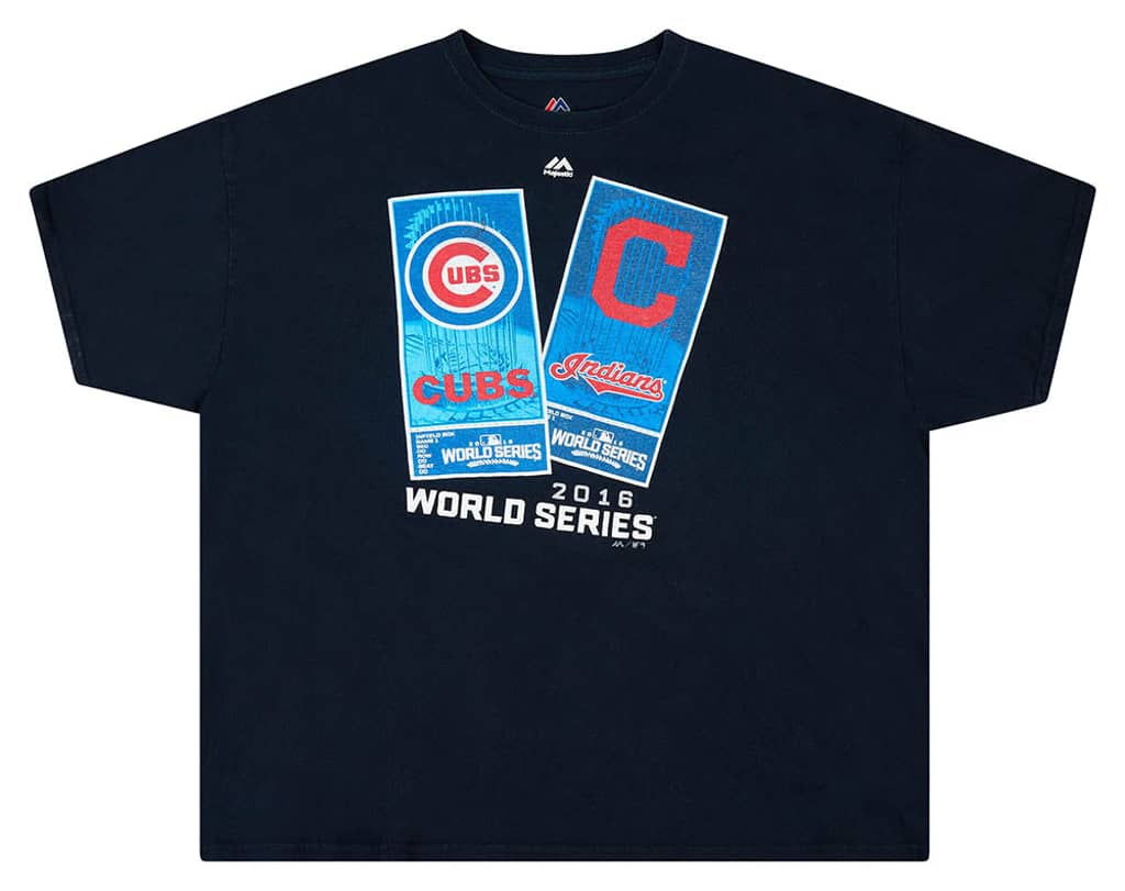 2016 World Series Majestic Graphic Tee XXL