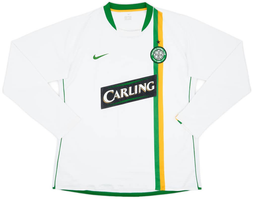 2006-08 Celtic European L/S Shirt - 6/10 - (XL)