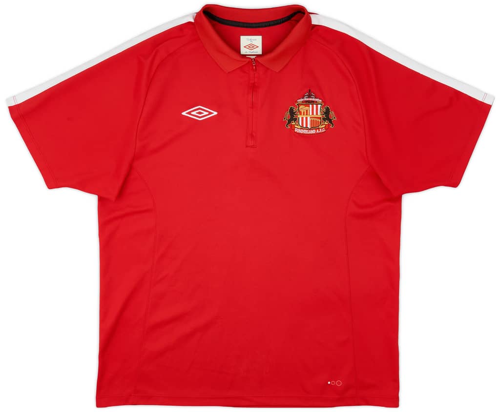2010-11 Sunderland Umbro 1/4 Zip Training Shirt - 9/10 - (L)