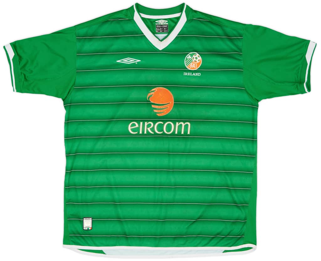 2003-04 Ireland Home Shirt Duff #9 - 8/10 - (XXL)