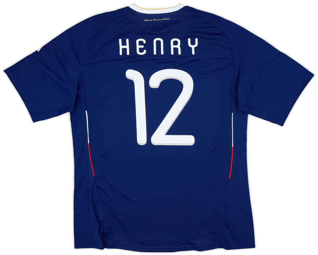 2009-10 France Home Shirt Henry #12 (XL)