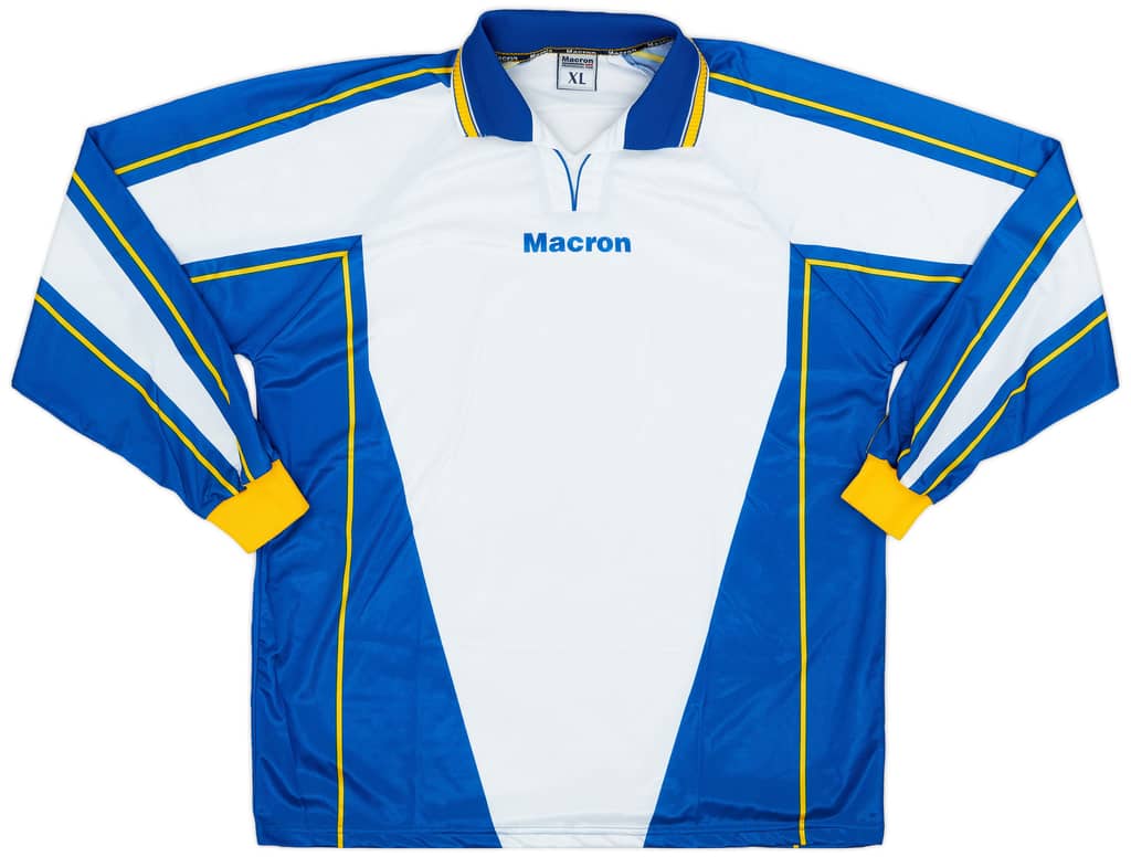 2000s Macron Template L/S Shirt - 9/10 - (XL)