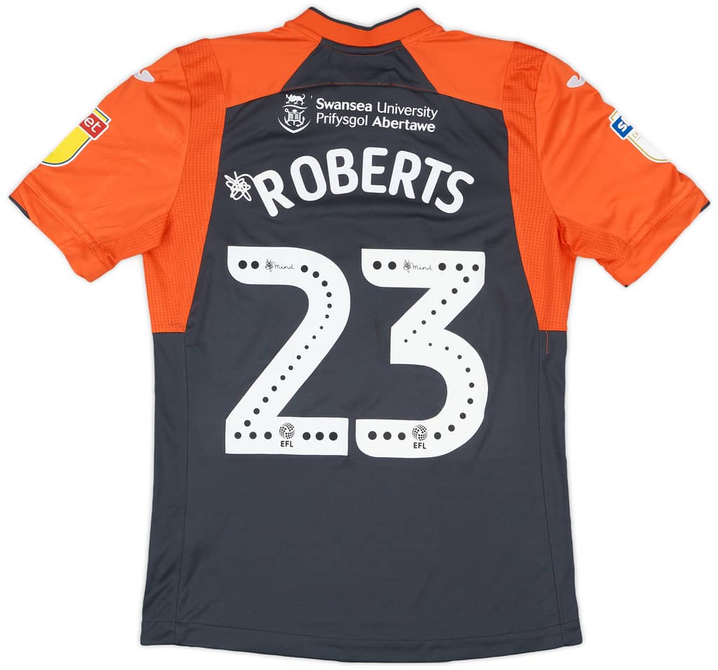 2018-19 Swansea Match Issue Away Shirt Roberts 23