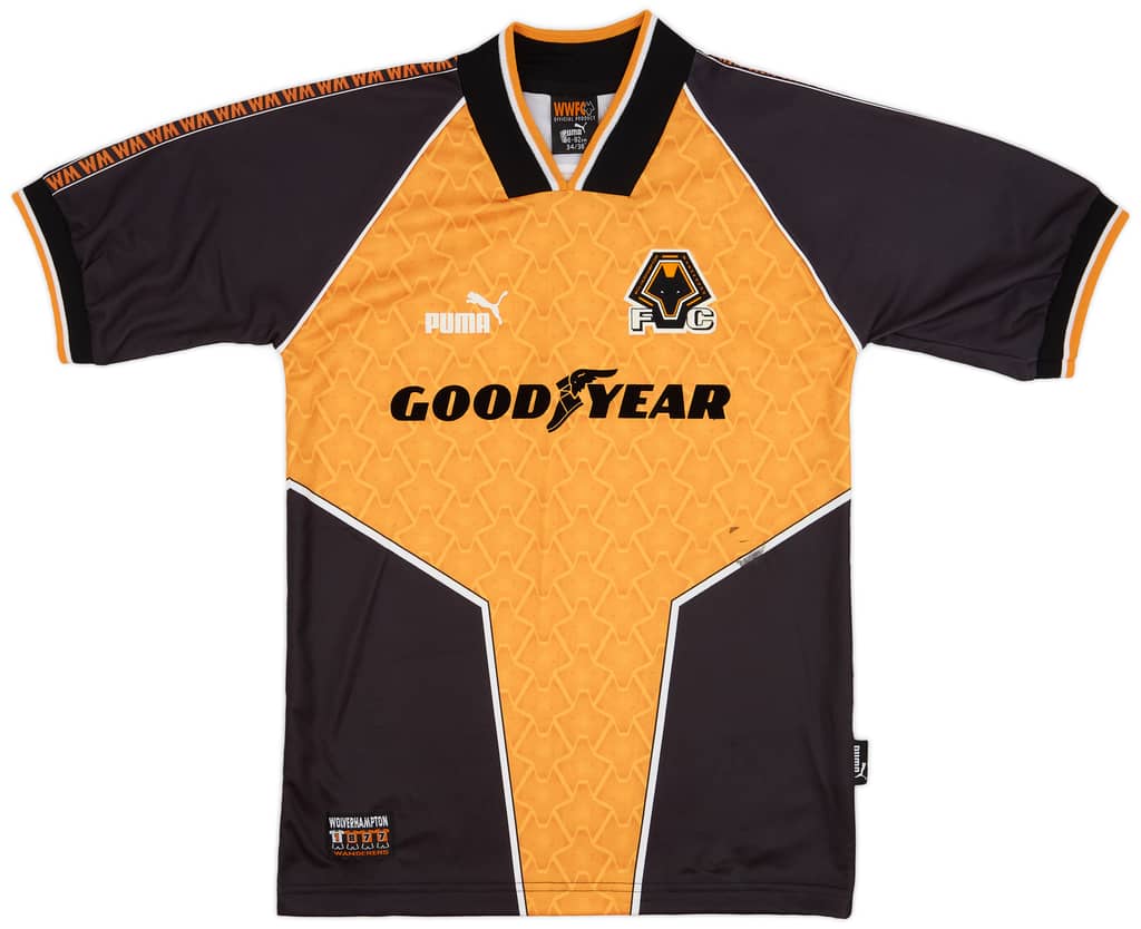 1996-98 Wolves Home Shirt - 6/10 - (S)