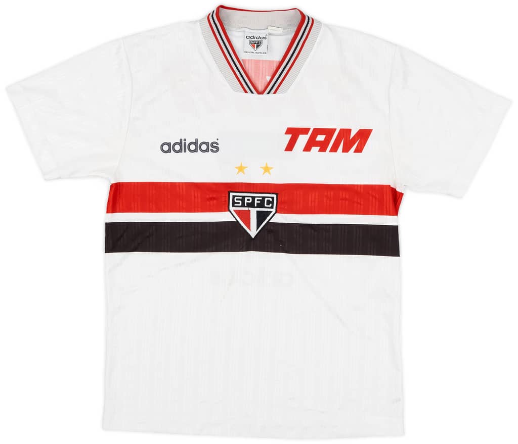 1996 Sao Paulo Home Shirt #7 - 8/10 - (M)