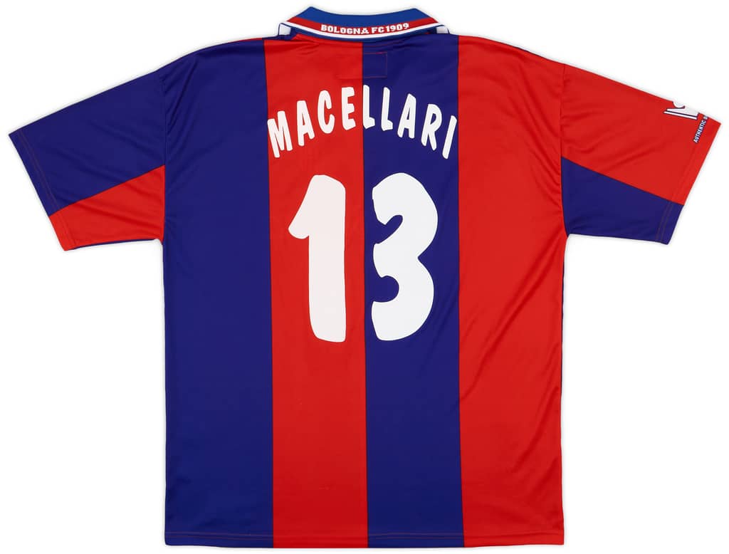 2001-02 Bologna Home Shirt Macellari #13 - 8/10 - (XL)