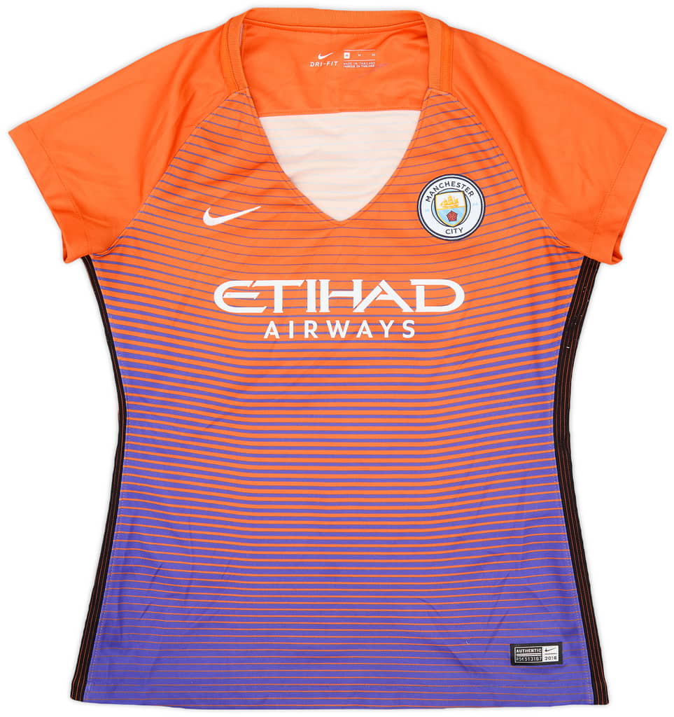 2016-17 Manchester City Third Shirt - 7/10 - (Women's M)