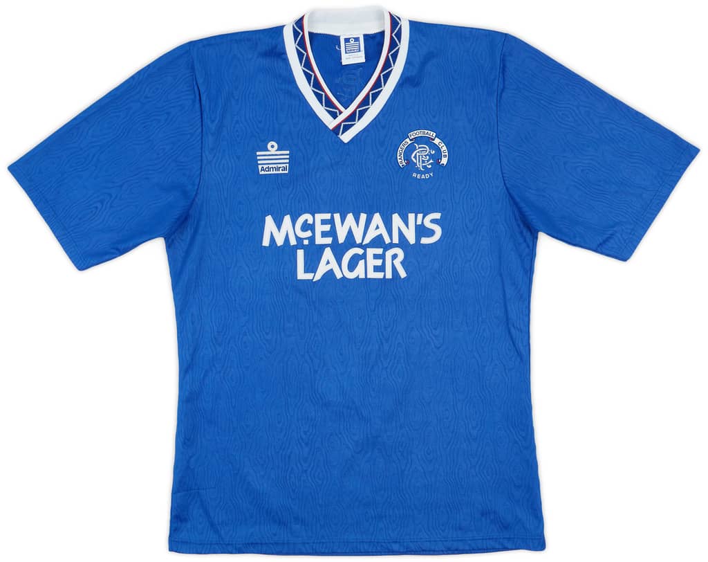 1990-92 Rangers Home Shirt - 9/10 - (M)