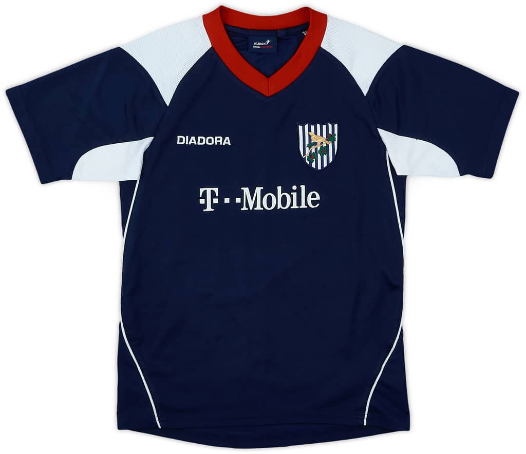 2005-06 West Brom Diadora Training Shirt - 8/10 - (S.Boys)