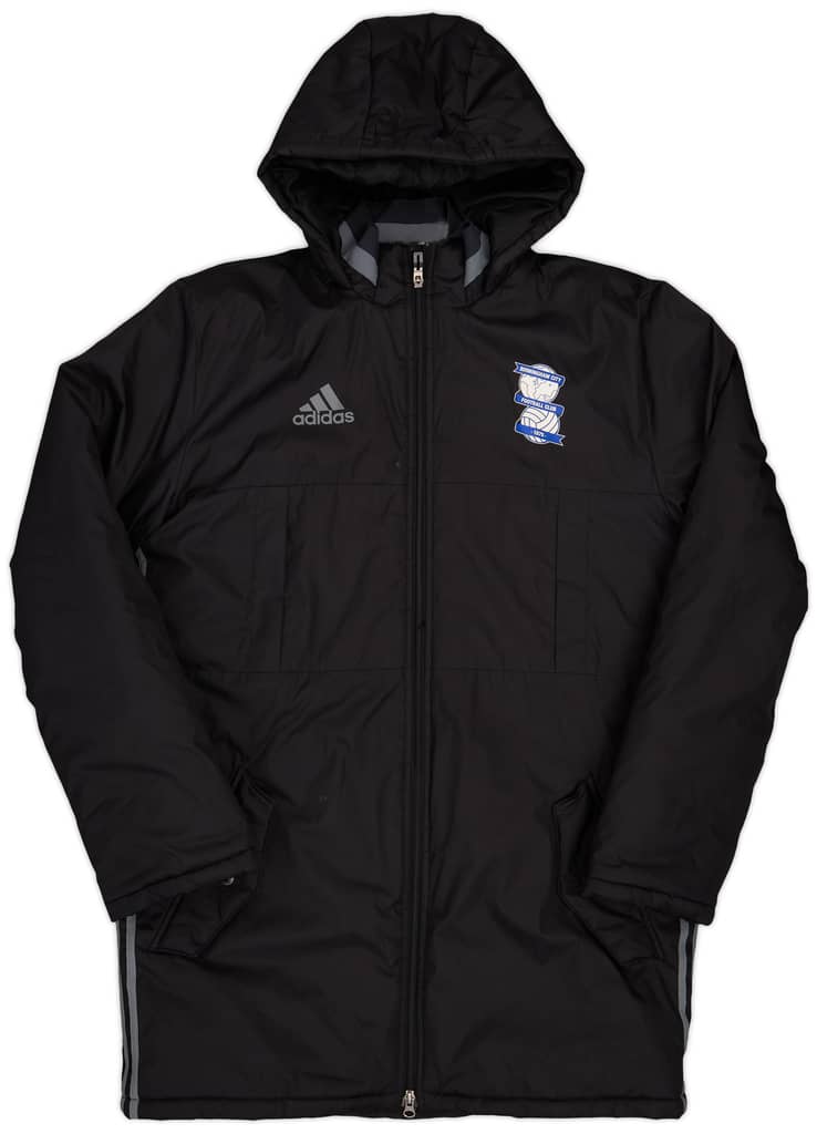 2015-16 Birmingham adidas Padded Bench Coat - 7/10 - (M)