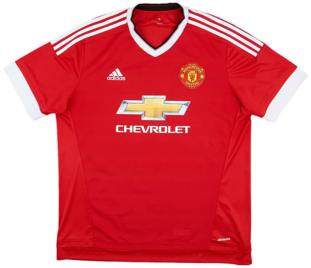 2015-16 Manchester United Home Shirt Rooney #10 - 6/10 - (XL)
