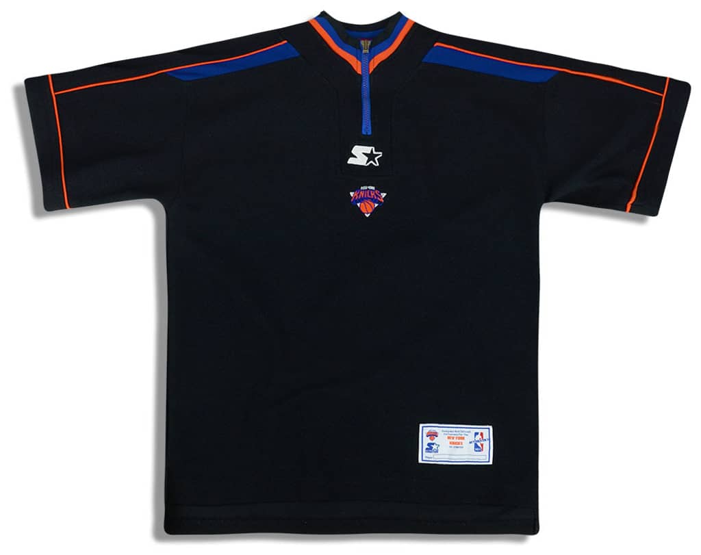 1990s Authentic New York Knicks Starter Shooting Shirt L