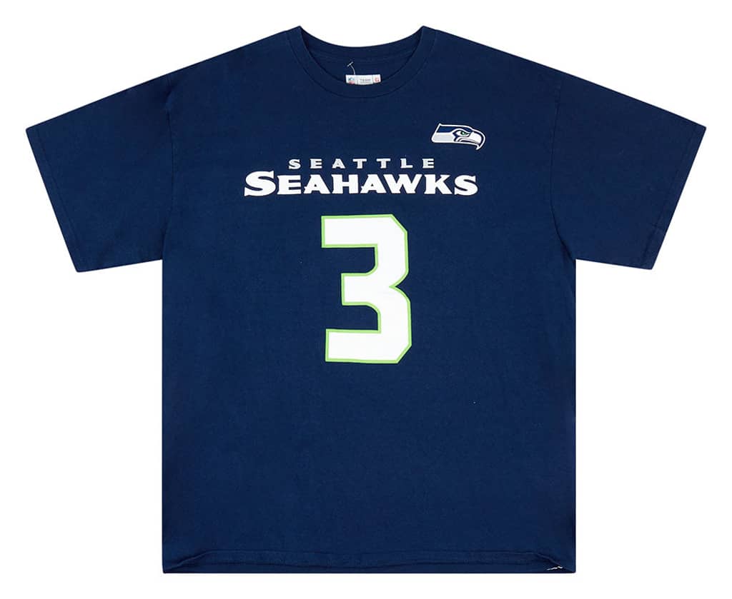 2012-15 Seattle Seahawks Wilson #3 NFL Tee XL