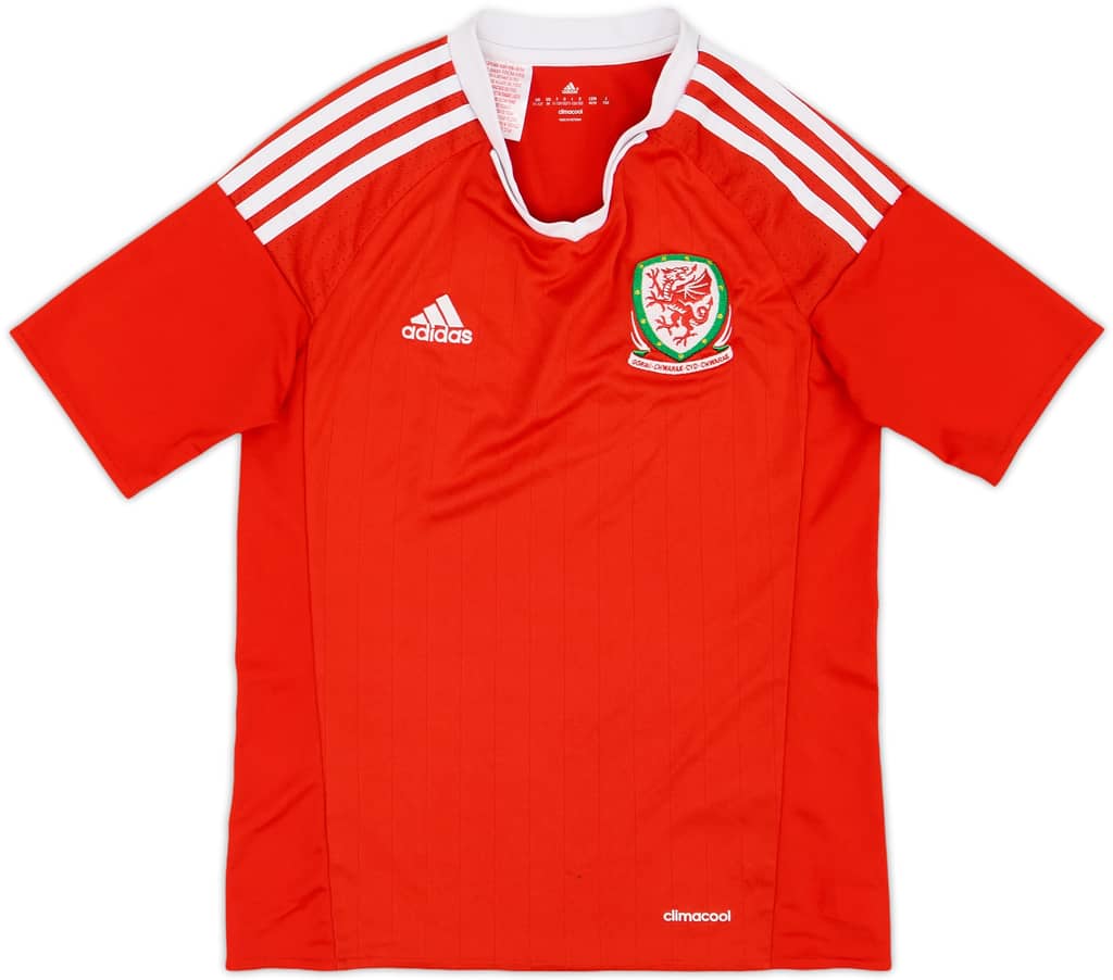 2016-17 Wales Home Shirt - 7/10 - (M.Boys)