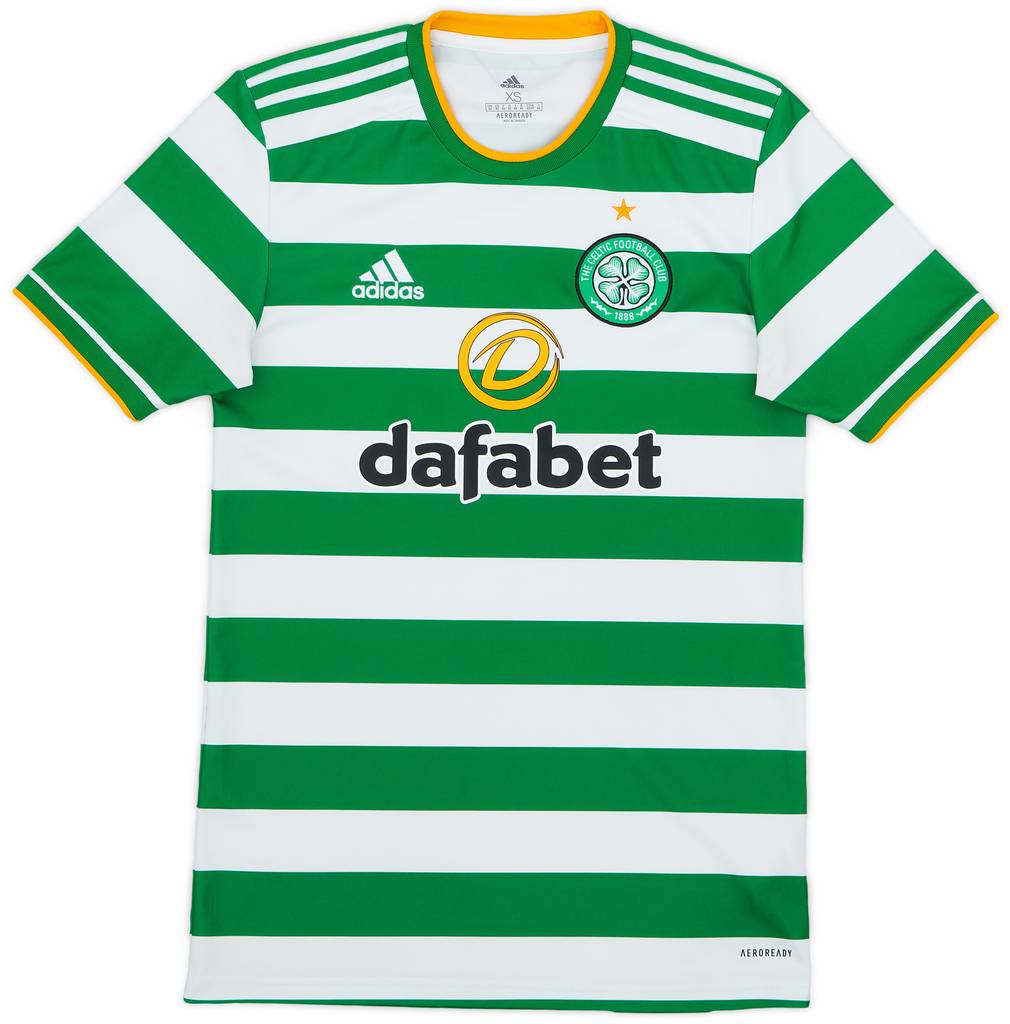 2020-21 Celtic Home Shirt - 7/10 - (XS)